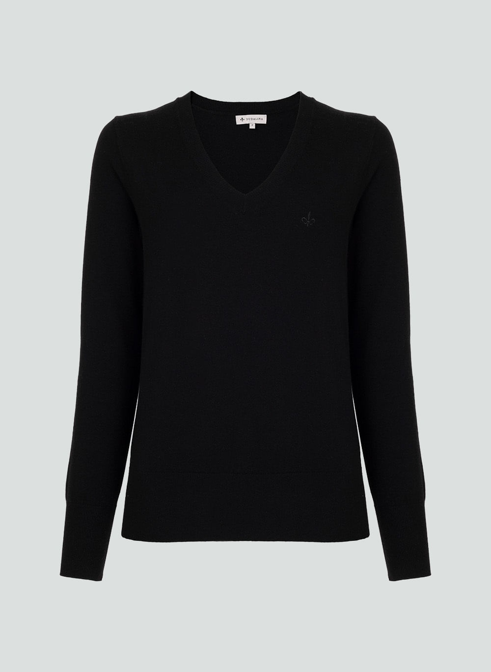 Suéter Tricot Básico Feminino Dudalina