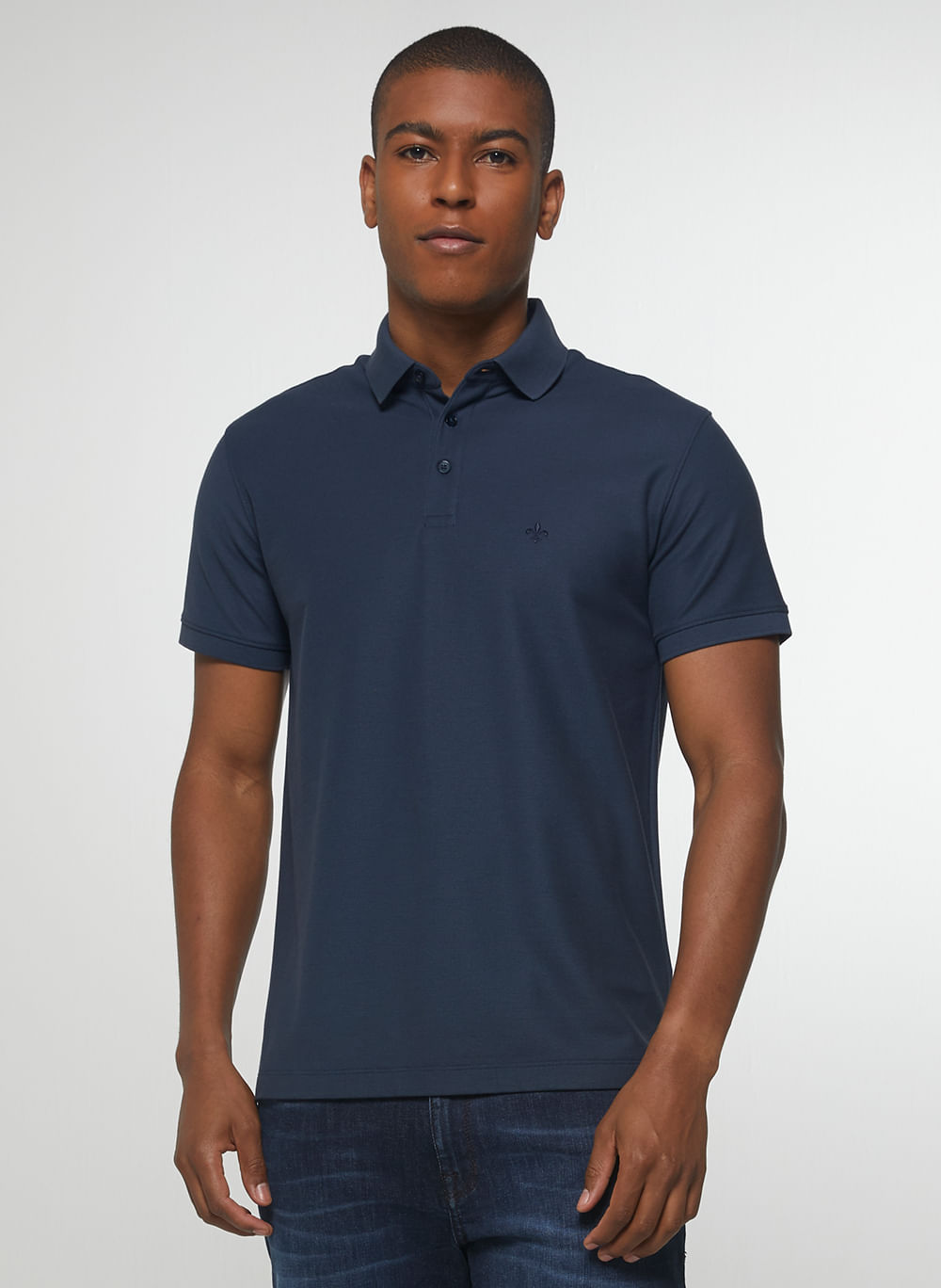 Polo Pima Piquet Essentials Dudalina Masculina