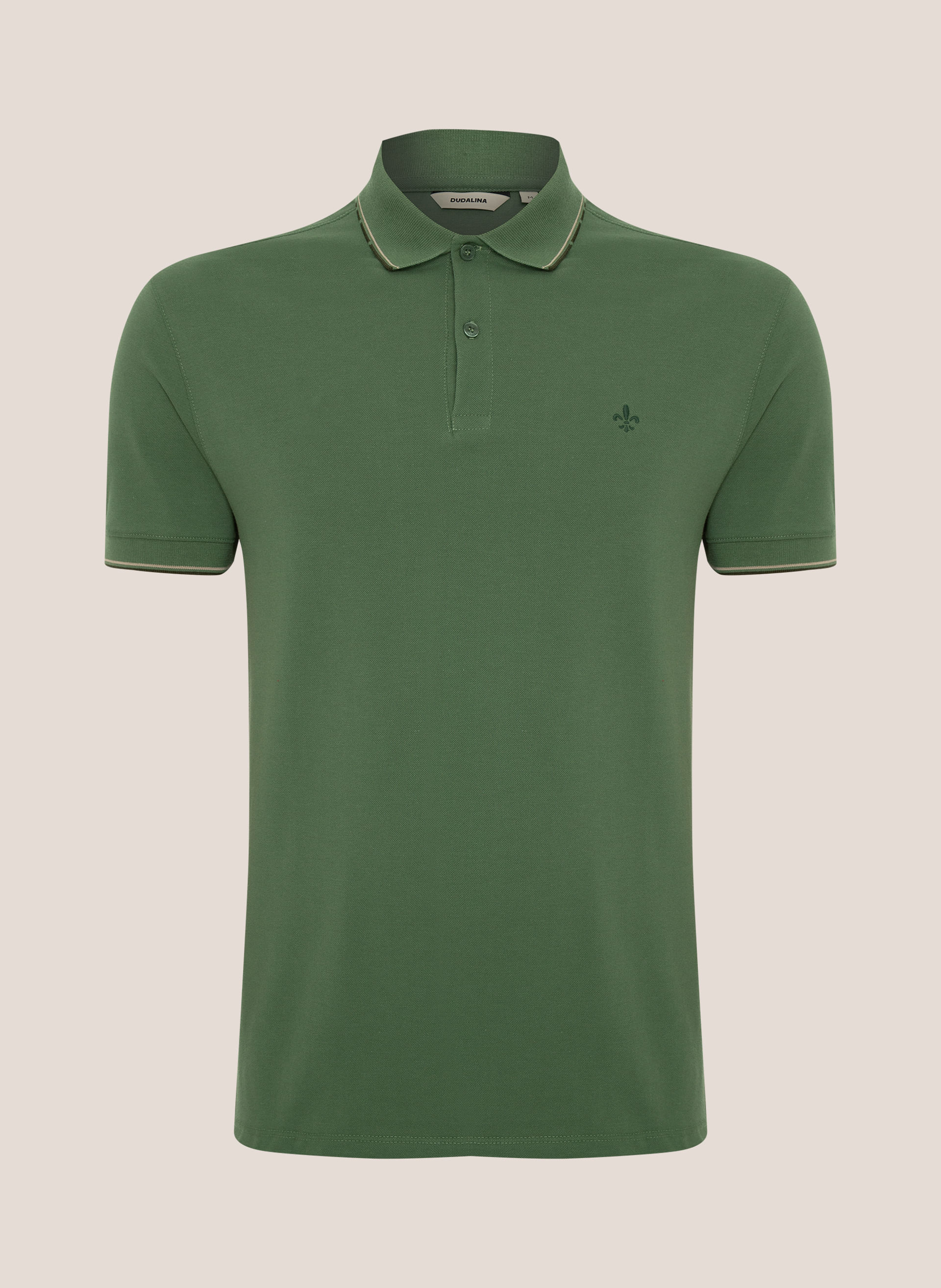 Polo Jacquard Frisos Dudalina Masculina