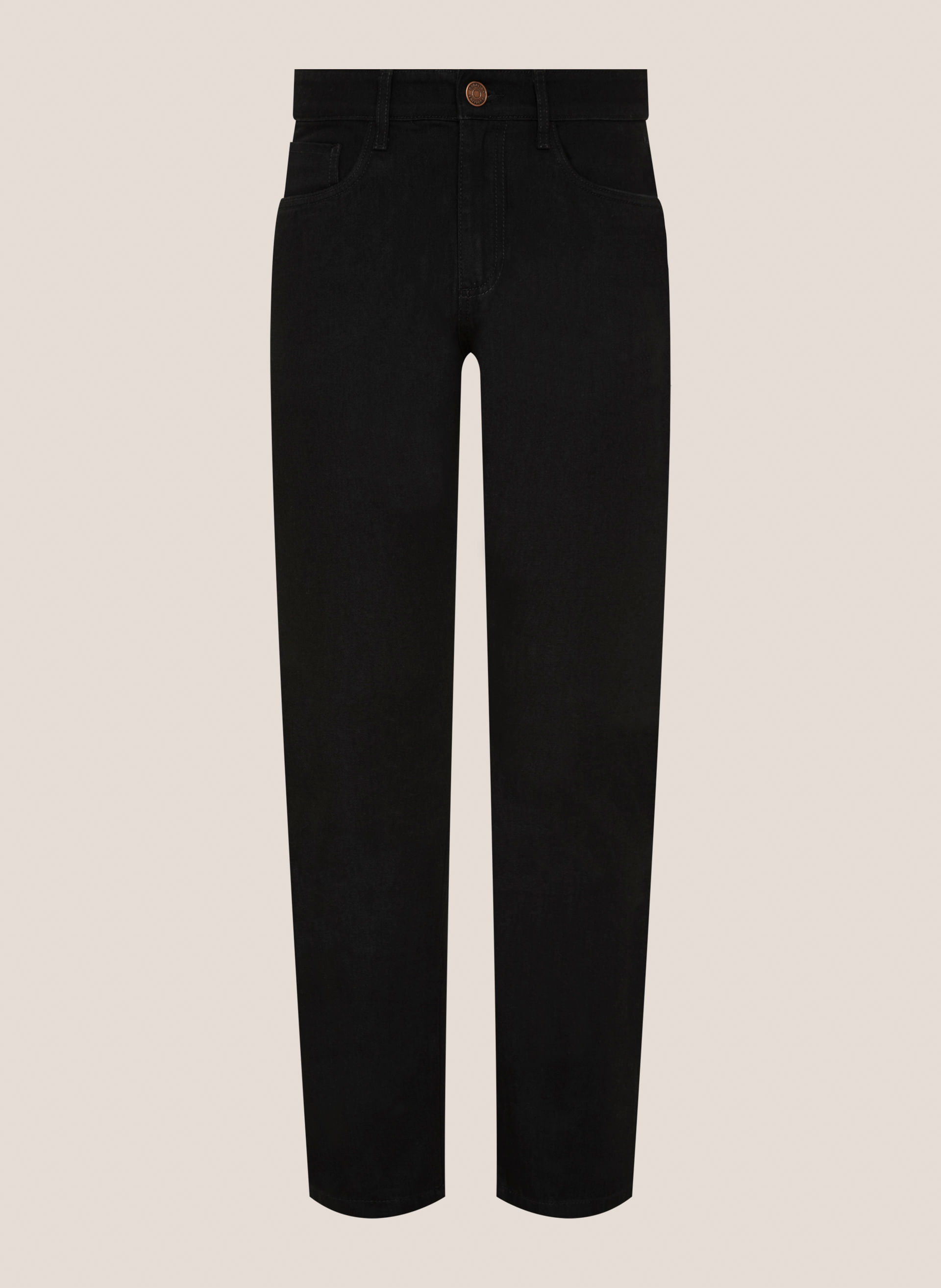 Calça Jeans Right Fit Black Dudalina Masculina