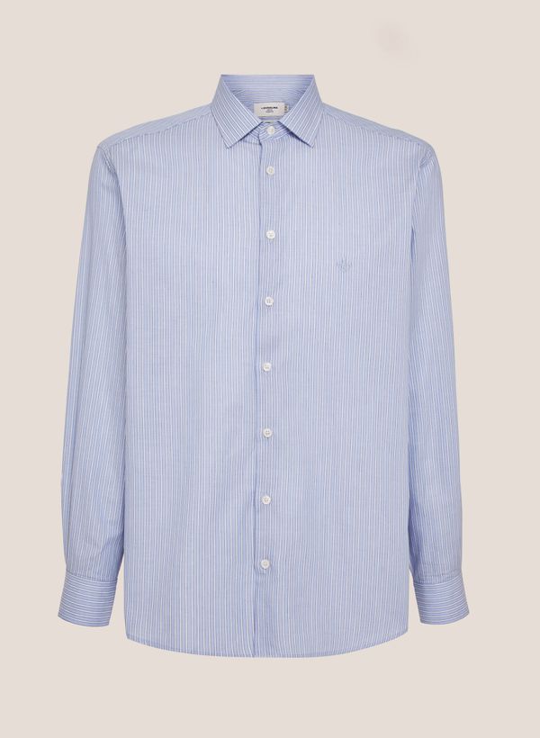 Camisa Comfort Fit Listrada Dudalina Masculina 50