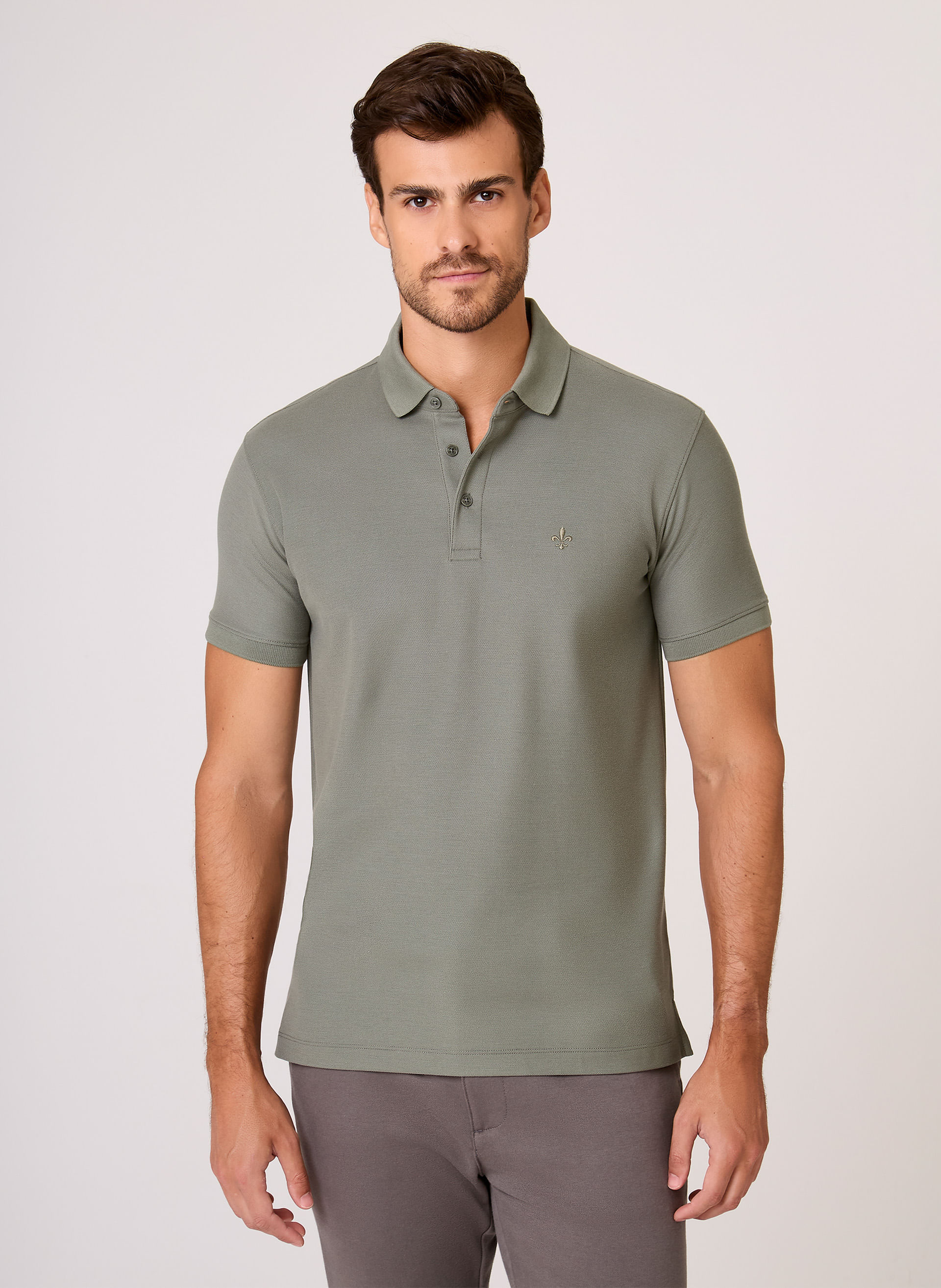 Polo Pima Essentials Dudalina Masculina