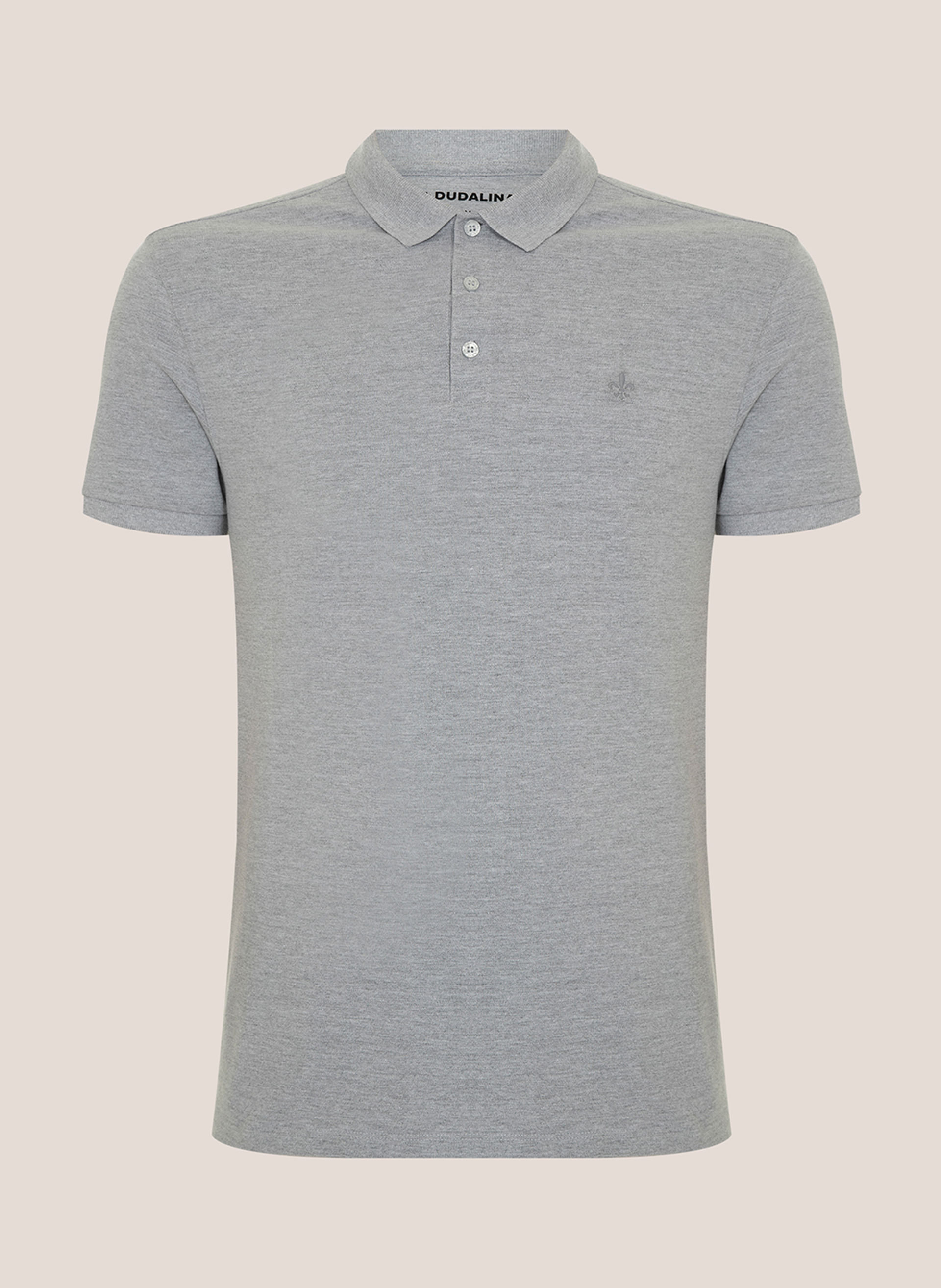 Polo Essentials Algodão Extra Mescla Dudalina Masculina