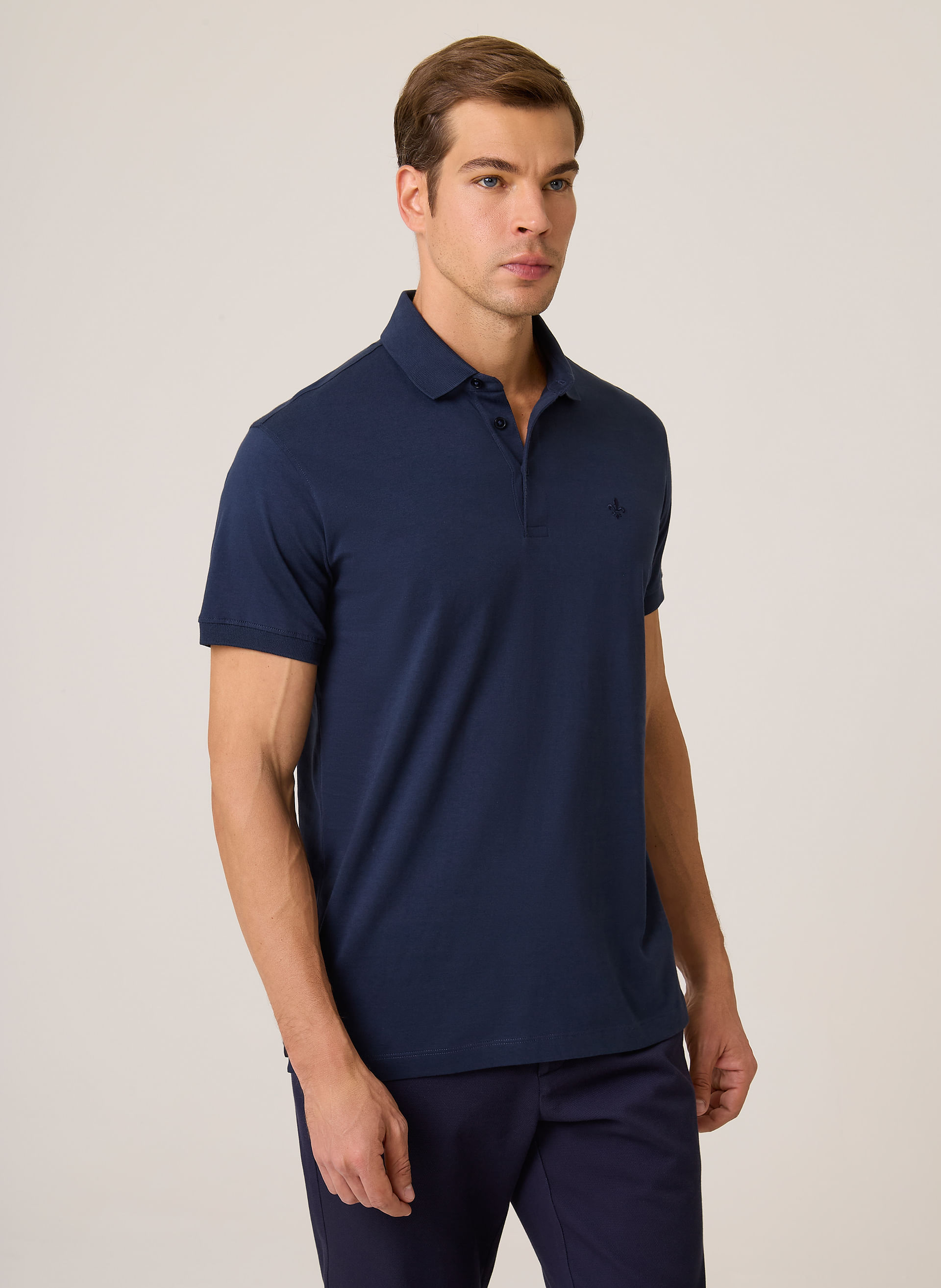 Polo Regular Pima Touch Dudalina Masculina