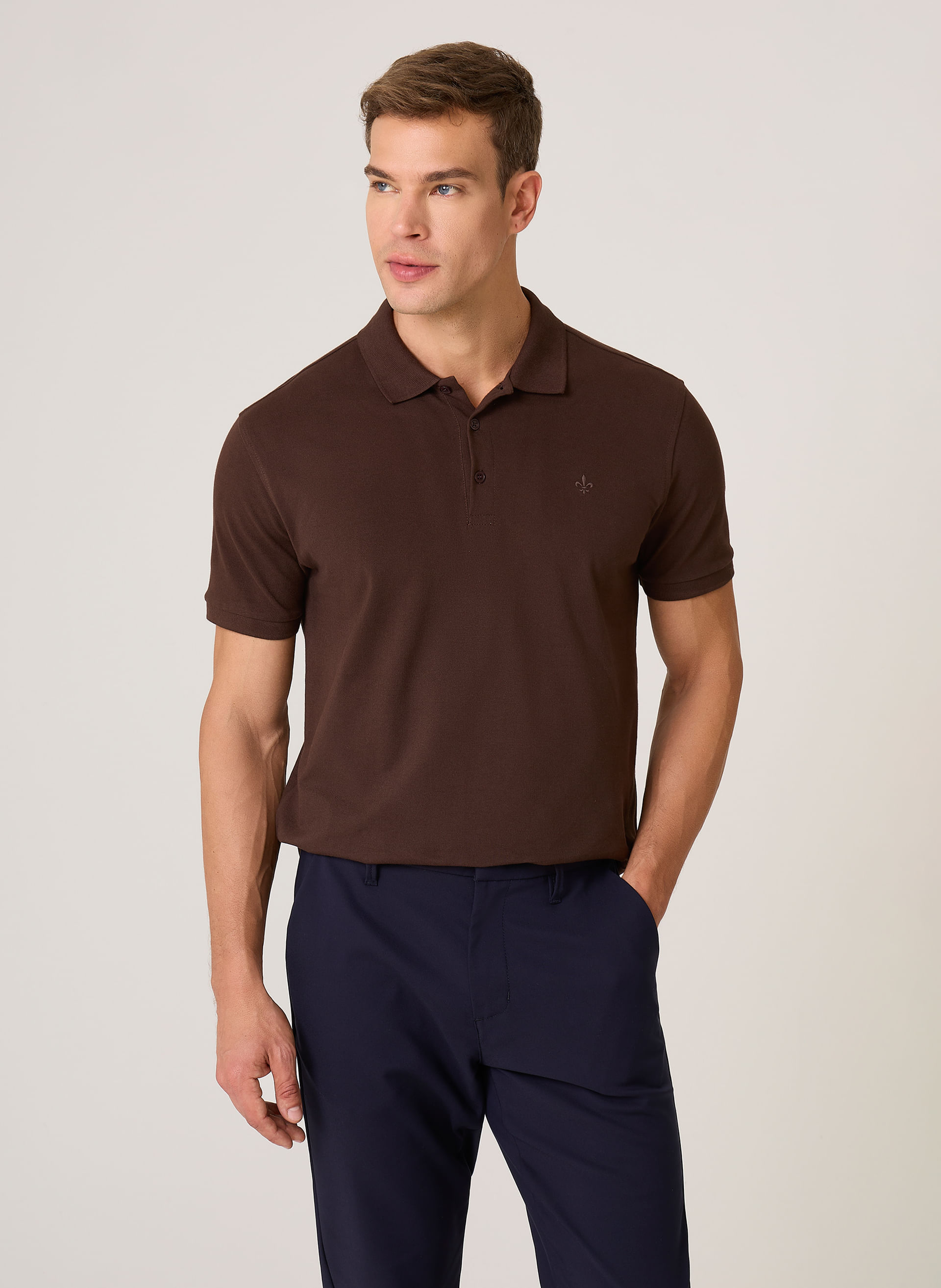 Polo Essential Color Dudalina Masculina