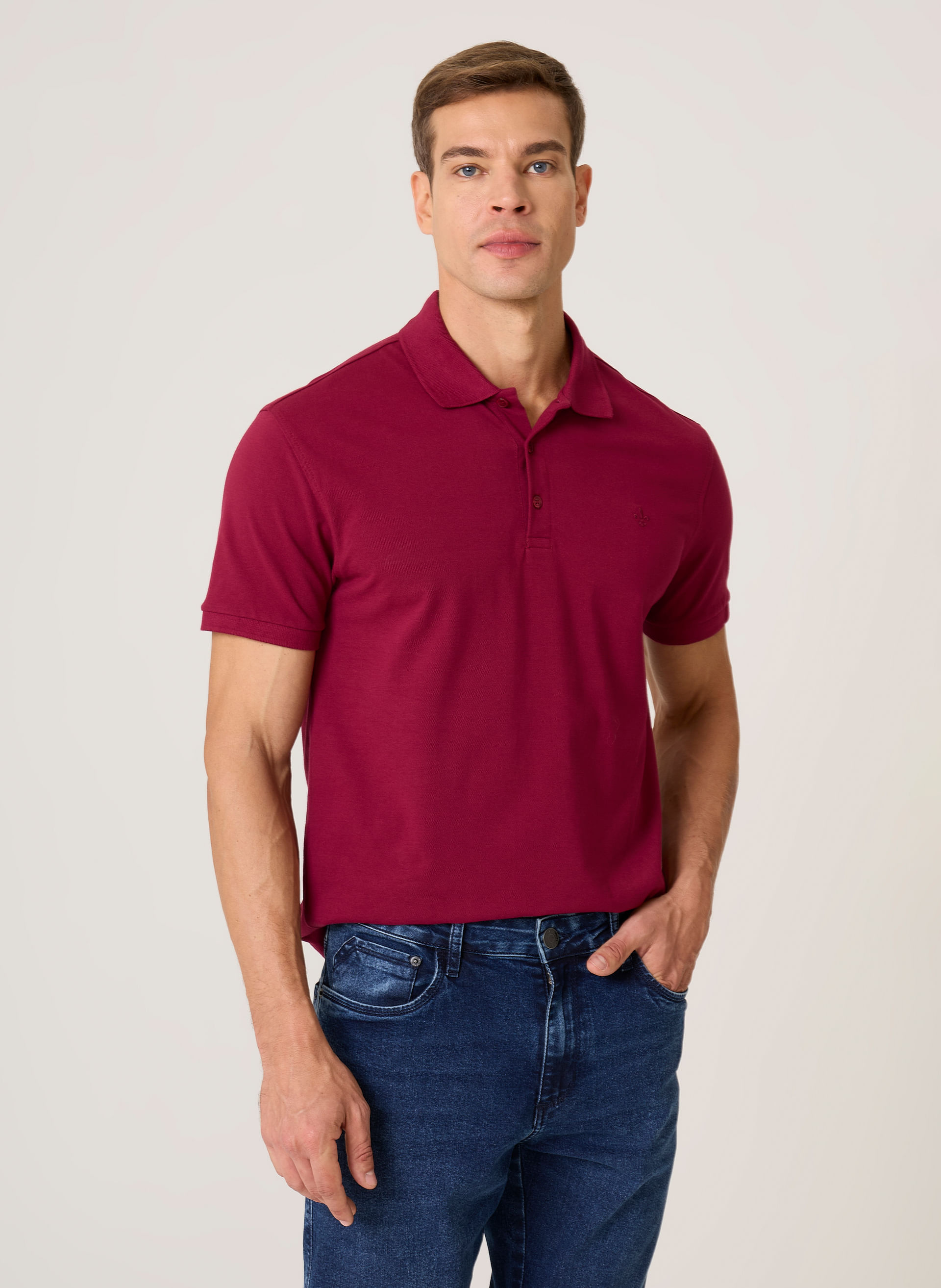 Polo Essential Color Dudalina Masculina