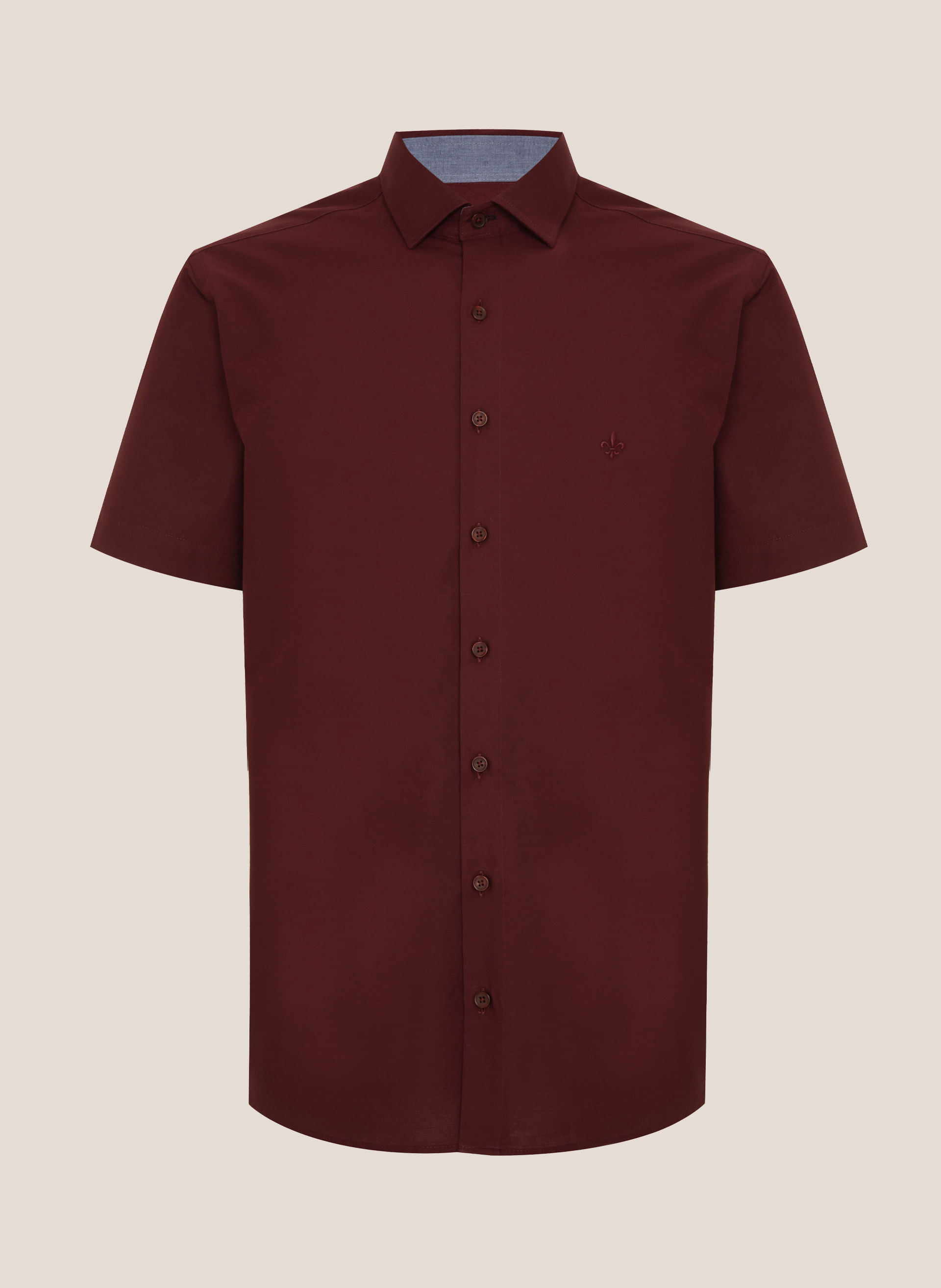 Camisa Comfort Fit Tricoline Dudalina Masculina